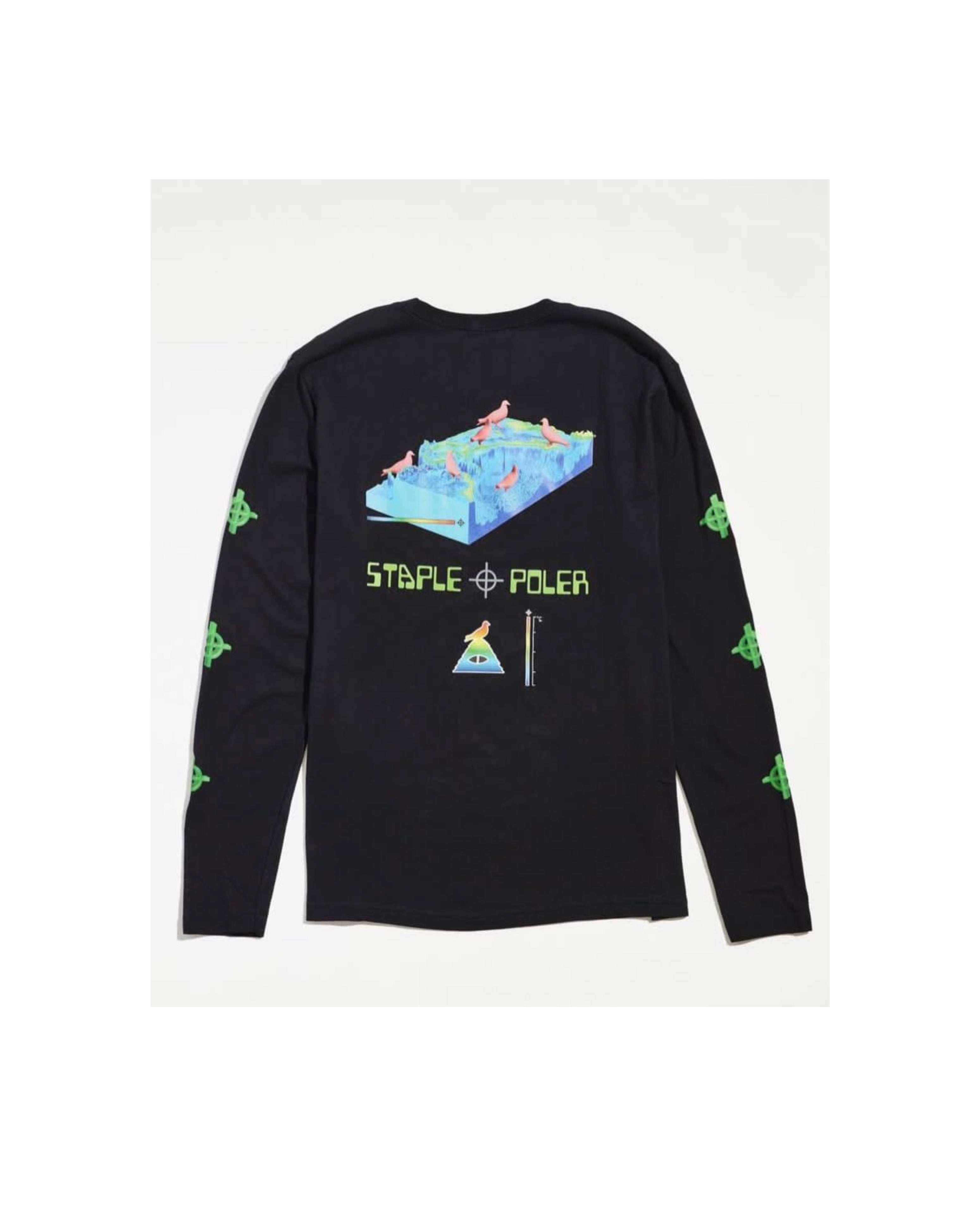 Poler x Staple Pigeon long sleeve tshirt ( thermo pigeon )