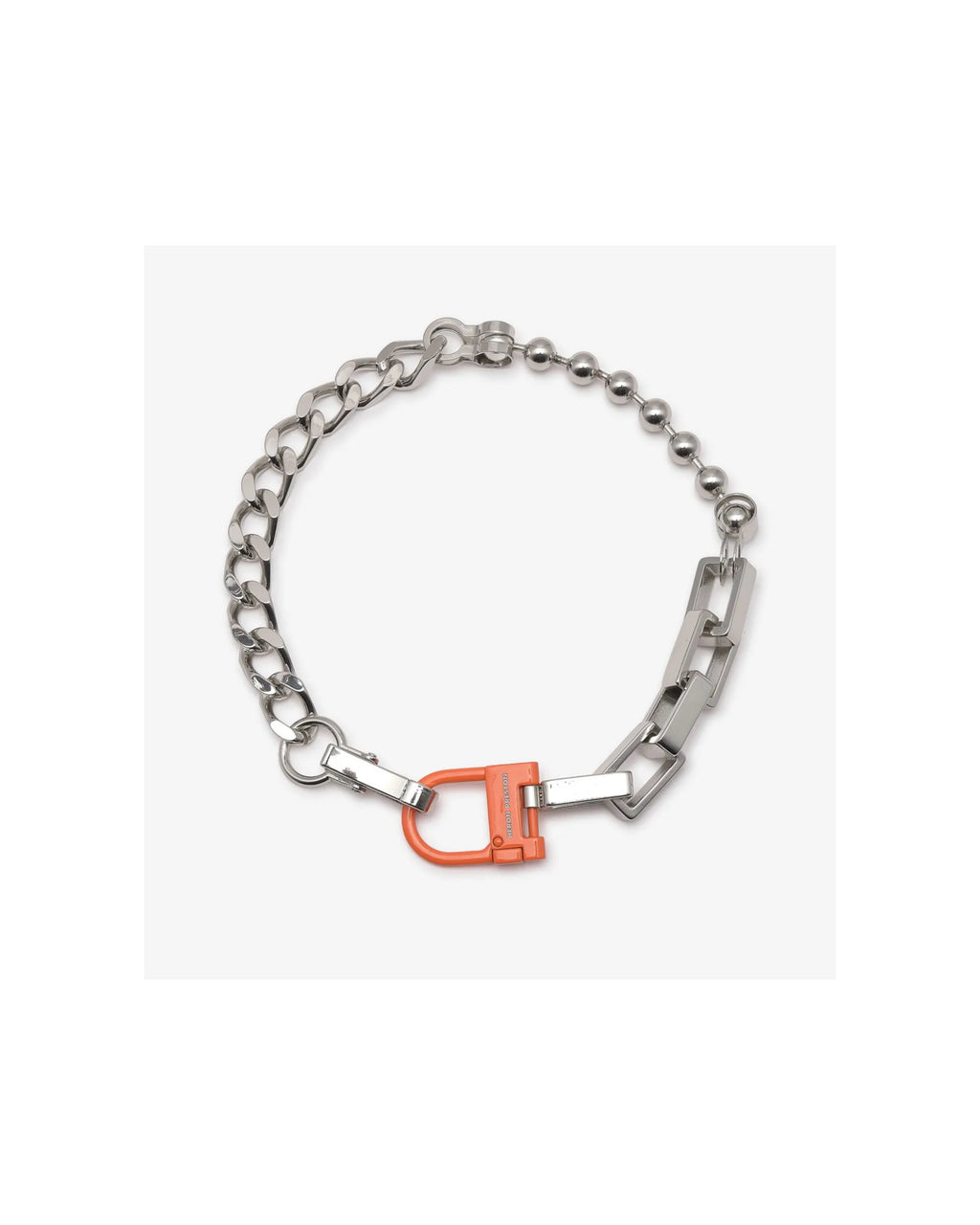Heron Preston Multichain Square Necklace