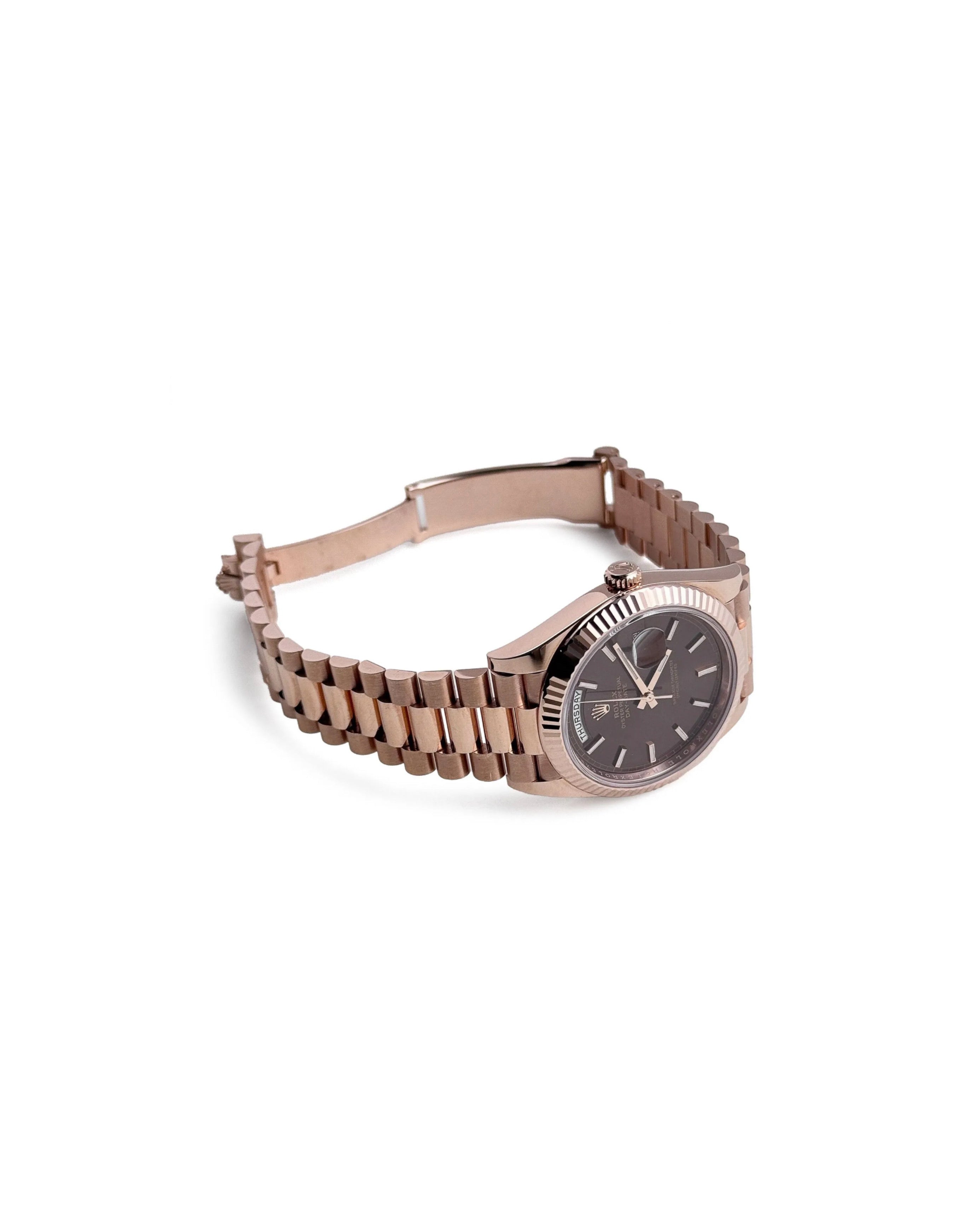 Rolex day-date 18kt ever rose gold Presidential