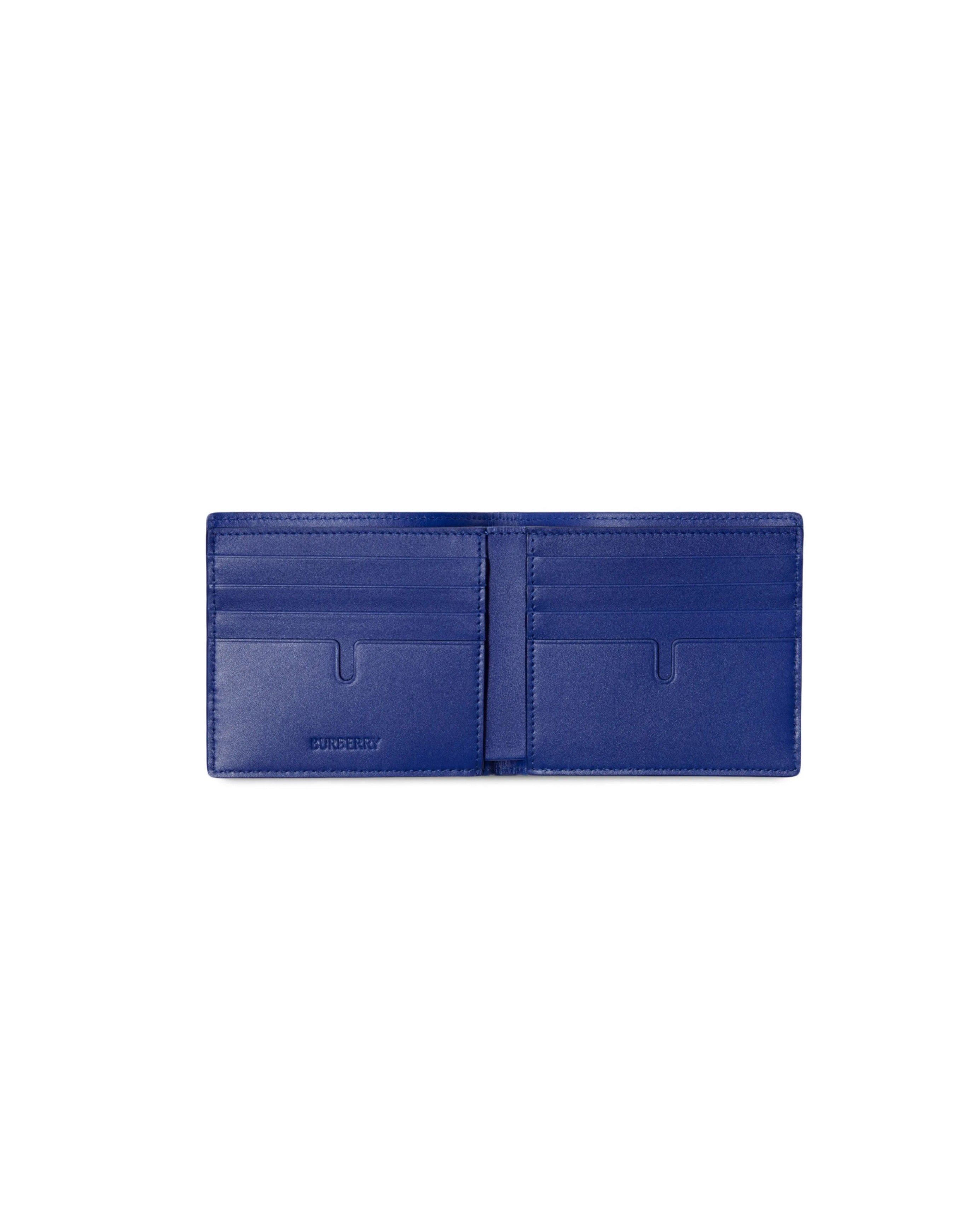 Burberry equestrian bi-fold wallet