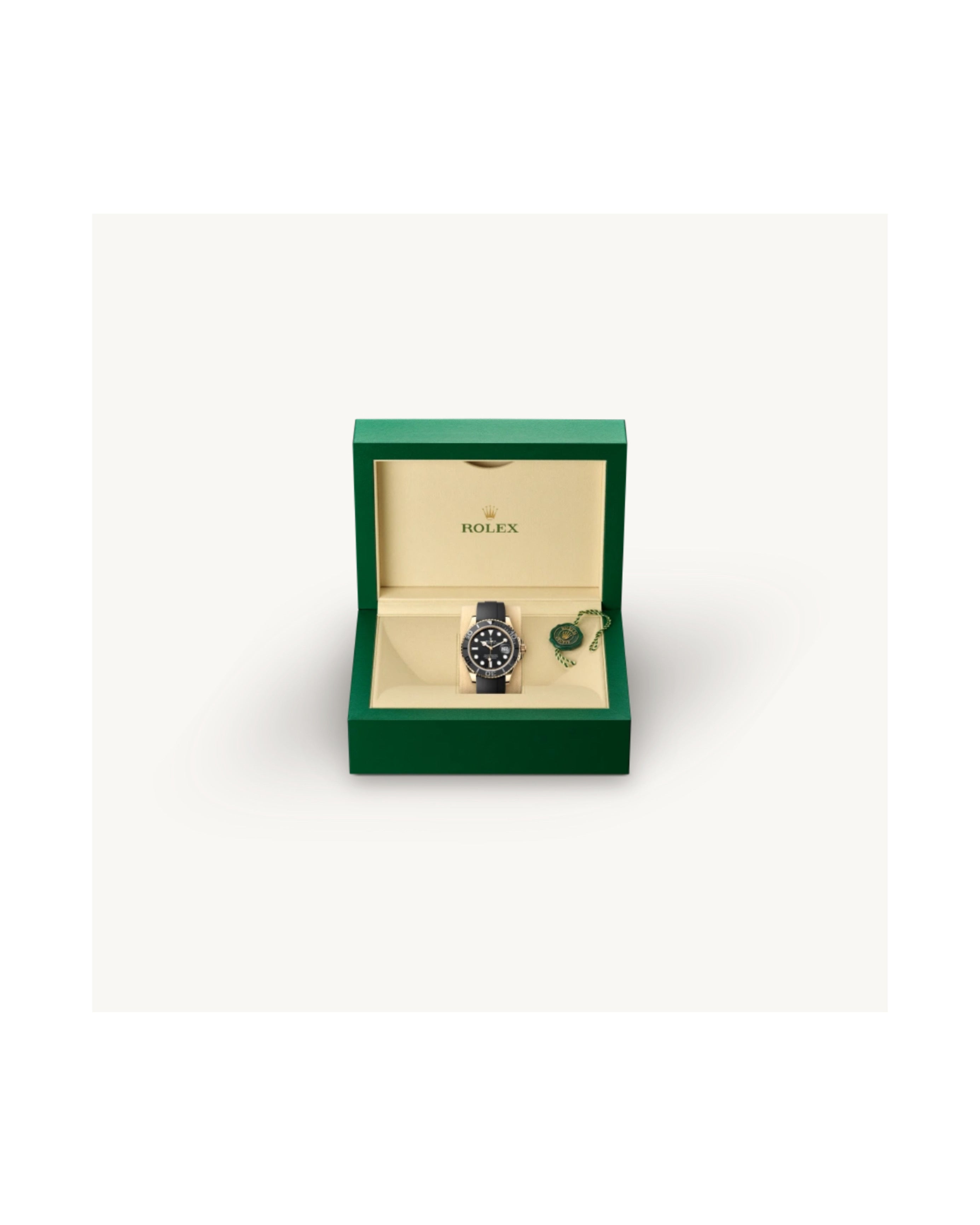 Rolex Yatch Master 18kt ever rose gold Oysterflex