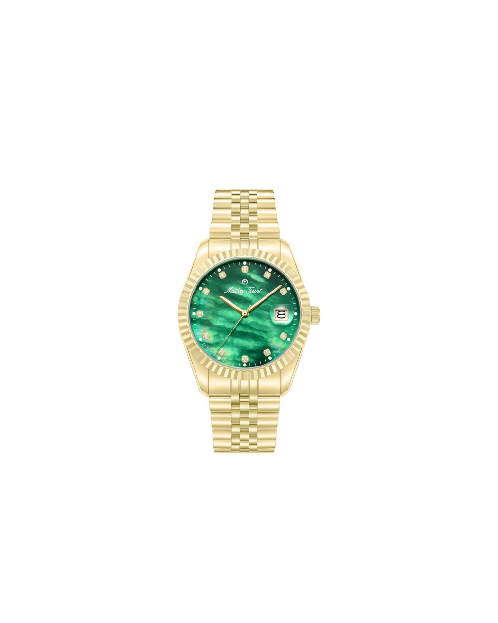 Mathey-Tissot Quartz Green Dial Men's Watch