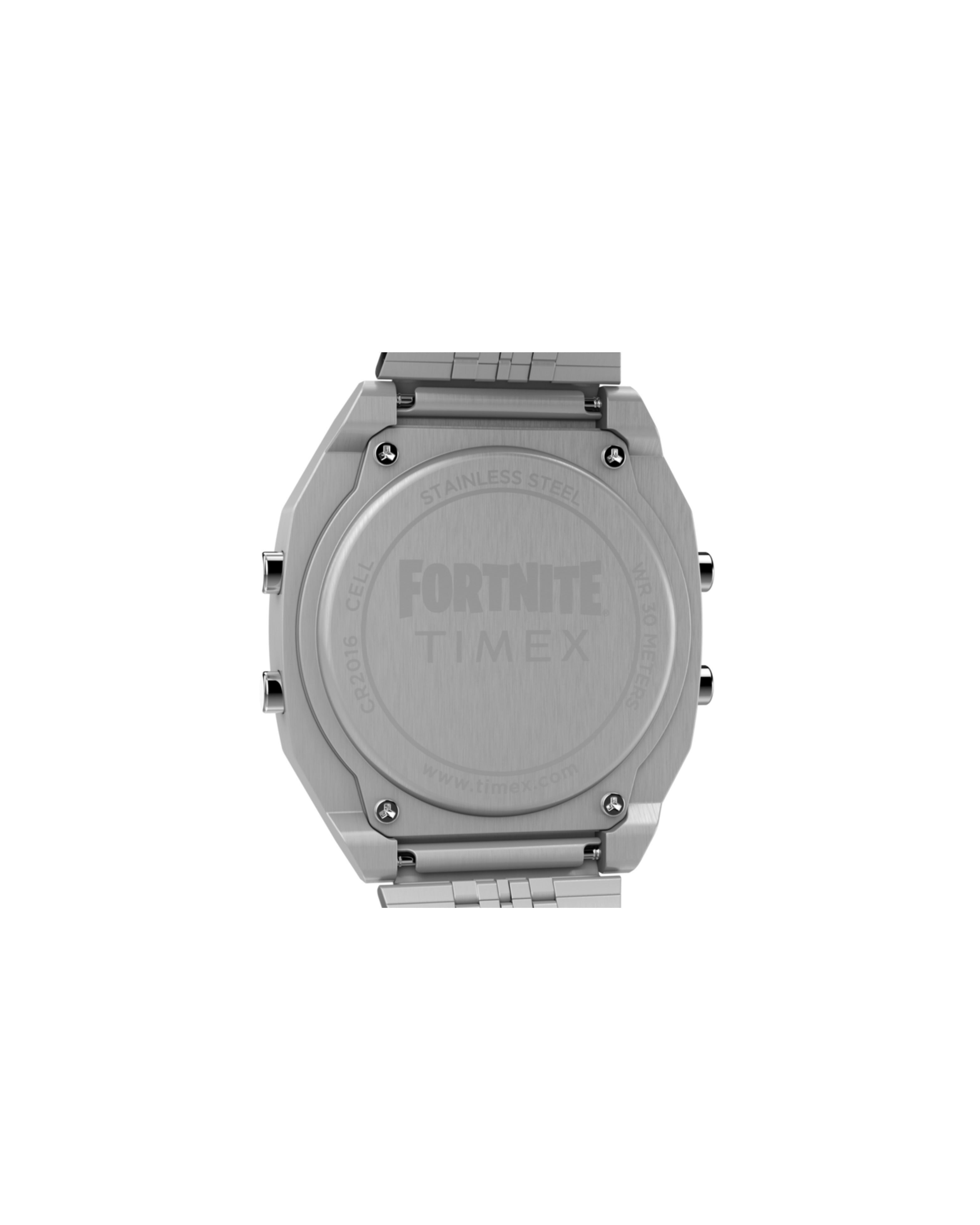Timex x Fortnite T80 36mm Stainless Steel Bracelet Watch